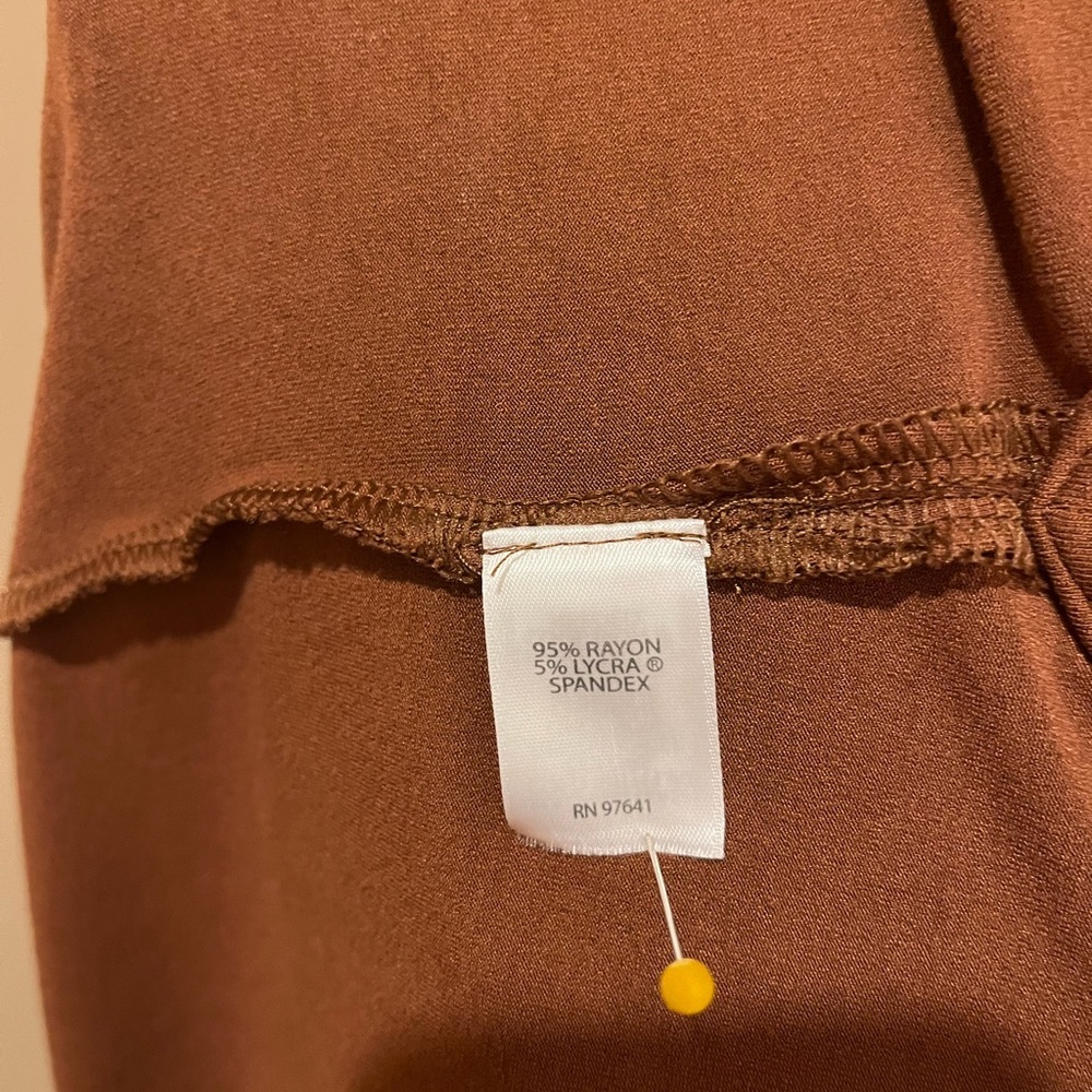 J. Jill Cinnamon Everwear Sleeveless Midi Dress - Picture 8 of 8